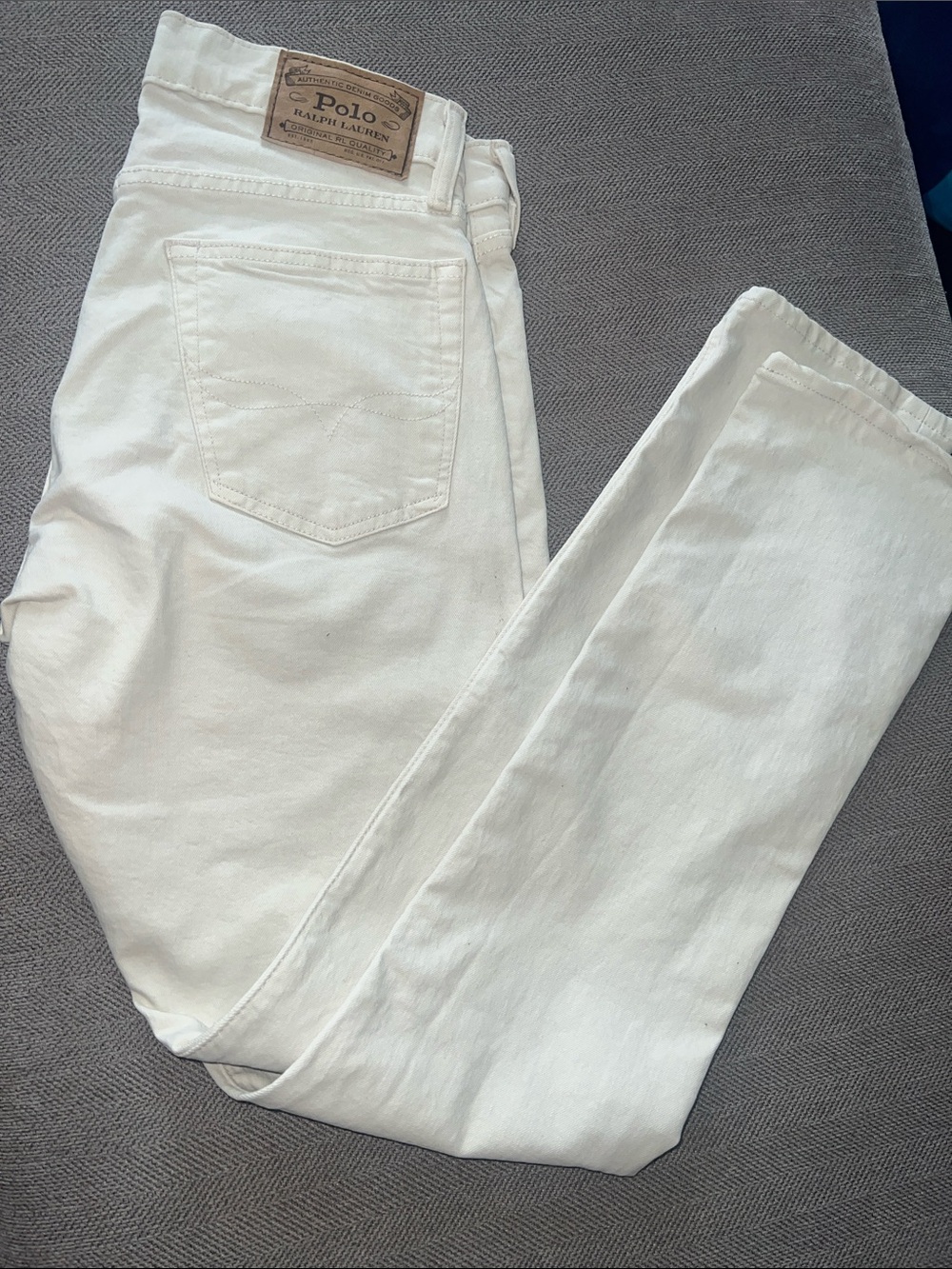 Ralph Lauren Men's Skinny Jeans in White